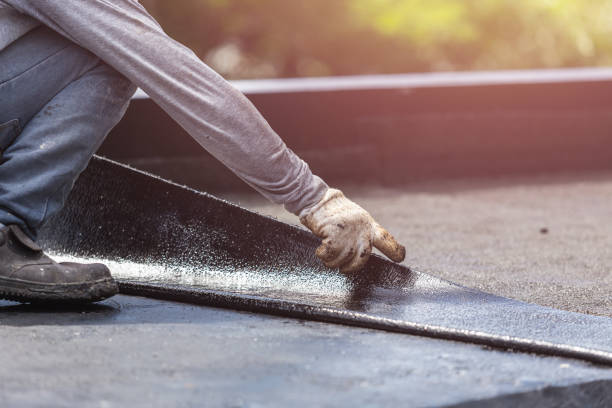 Professional Exterior Waterproofing technician working in Boswell, PA